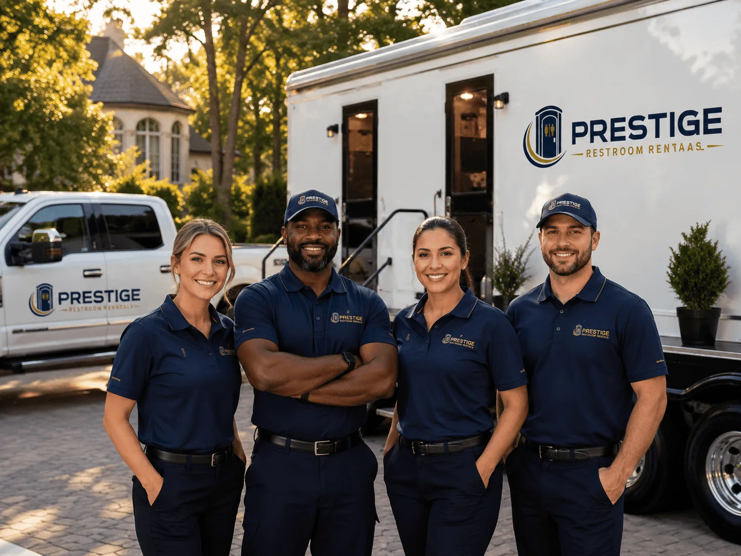 Trusted Luxury Portable Restrooms company in Ennice, NC